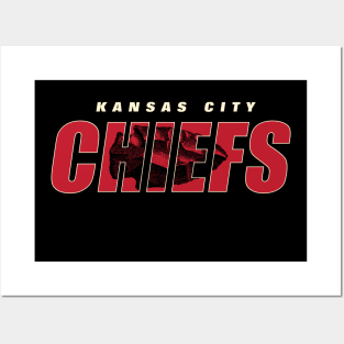 Kansas City Chiefs 2 by Buck Tee Posters and Art